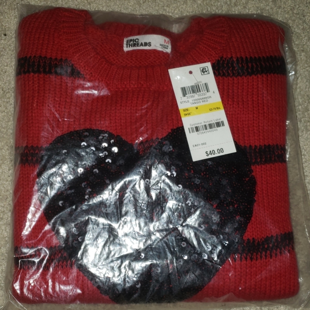 NWT sweater